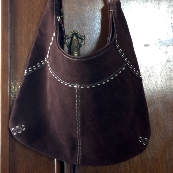 Vintage Suede Boho Hobo - Picture 3 of 9
